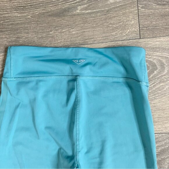 Industry Stellar Leggings Full Length Tights Activewear gym workout teal green - Picture 11 of 13